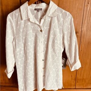 Habitat White Button Down Shirt
